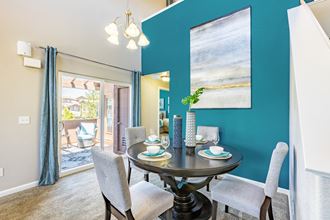 Dining area at Caviata at Kiley Ranch