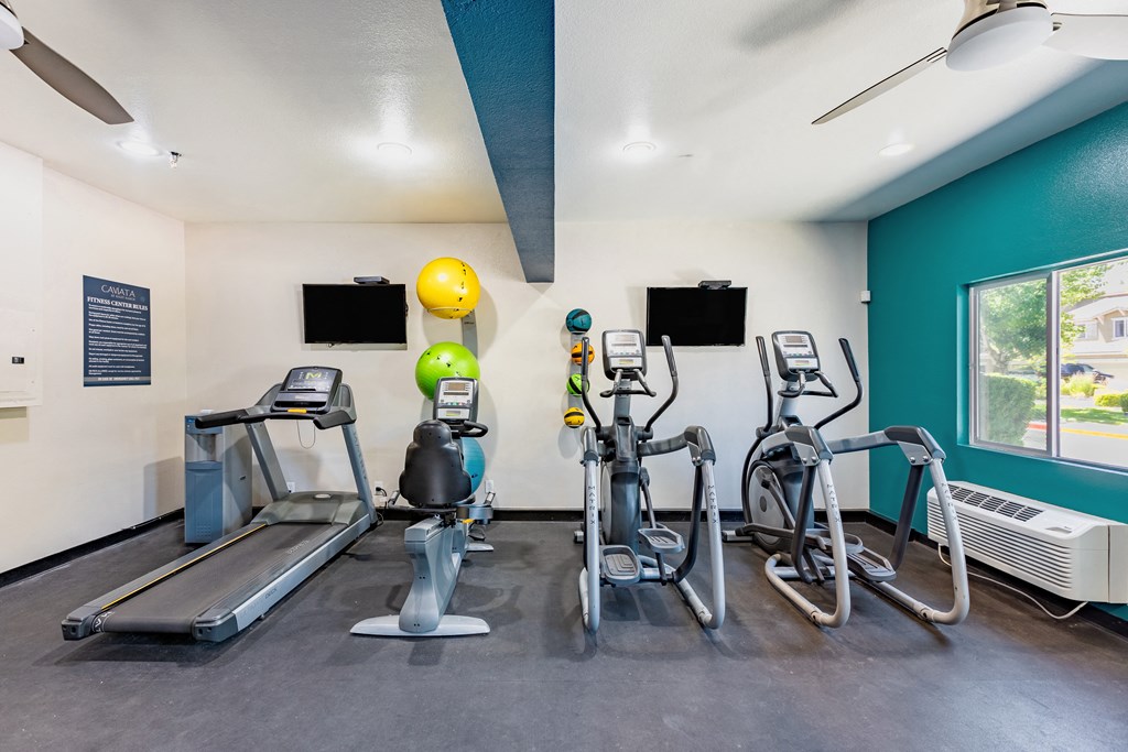 Fitness center at Caviata at Kiley Ranch