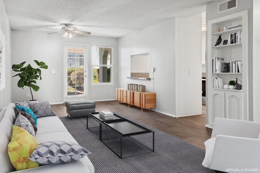 Living Room at Canyon Villa Apartment Homes - Photo Gallery