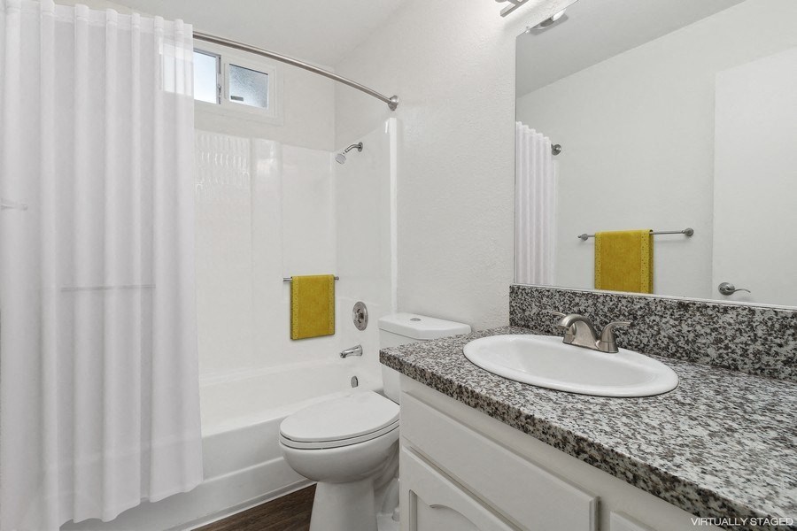 Bathroom at Canyon Villa Apartment Homes