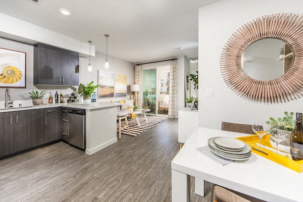 Studio layout at Marc San Marcos Apartments