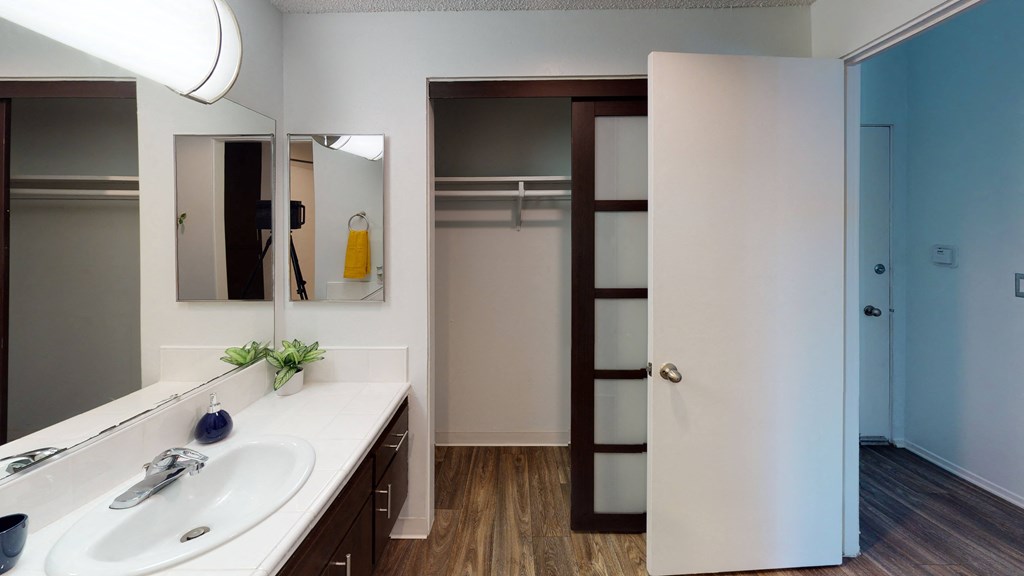 Bathroom at The Marquee Apartments