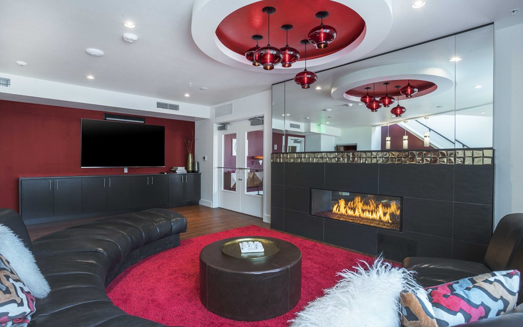 resident clubhouse at Twenty20 Mad Apartments