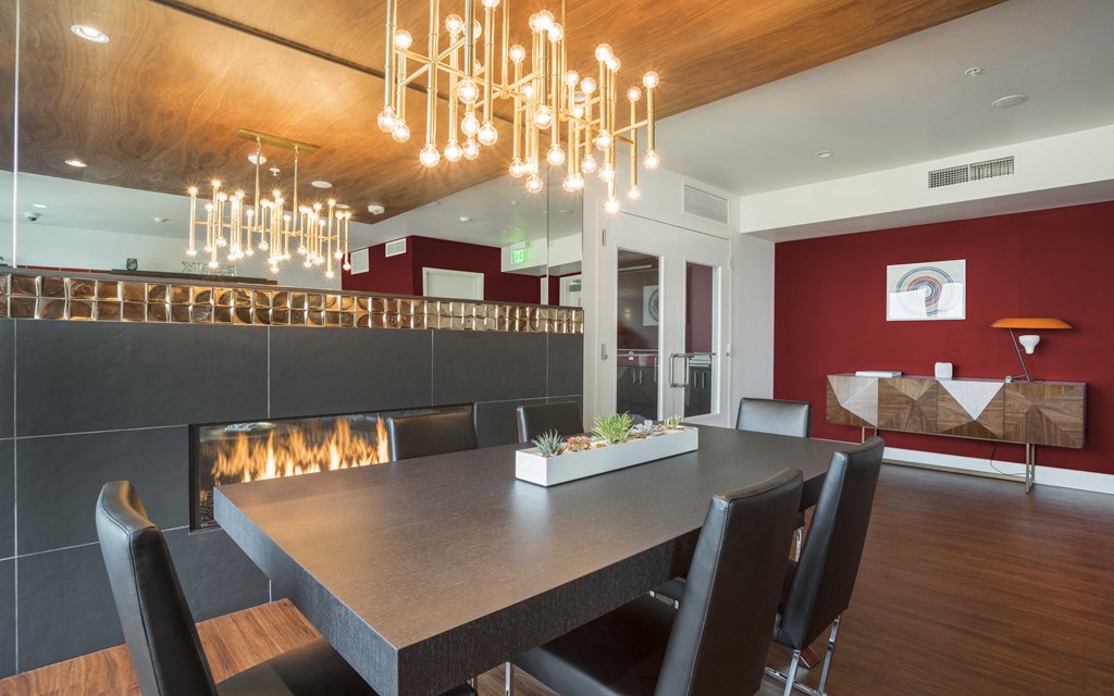 resident clubhouse at Twenty20 Mad Apartments