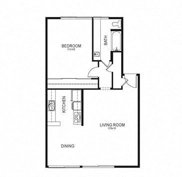 A16 floor plan at The Tecs SDSU