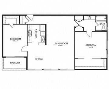 B11 floor plan at The Tecs SDSU