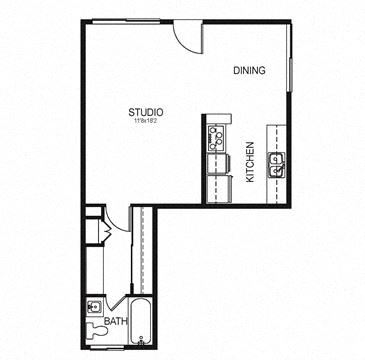 S3 floor plan at The Tecs SDSU