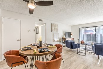 Furnished Living Room at The District - Photo Gallery 3