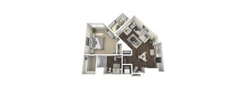 A3 Floor Plan at The Platform Urban Apartments