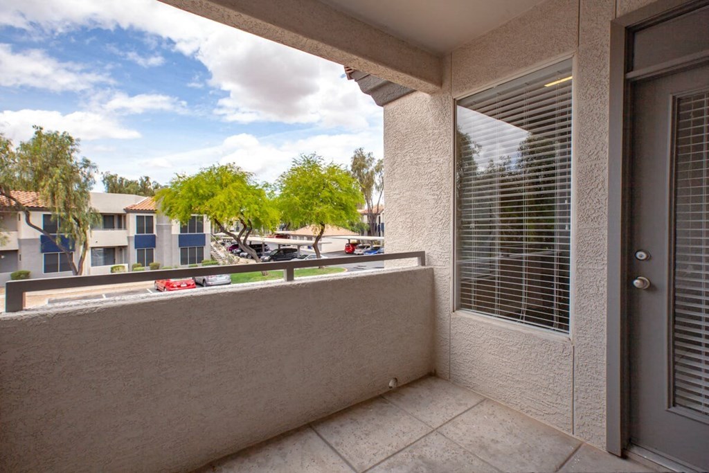 Patio at The Retreat Apartments