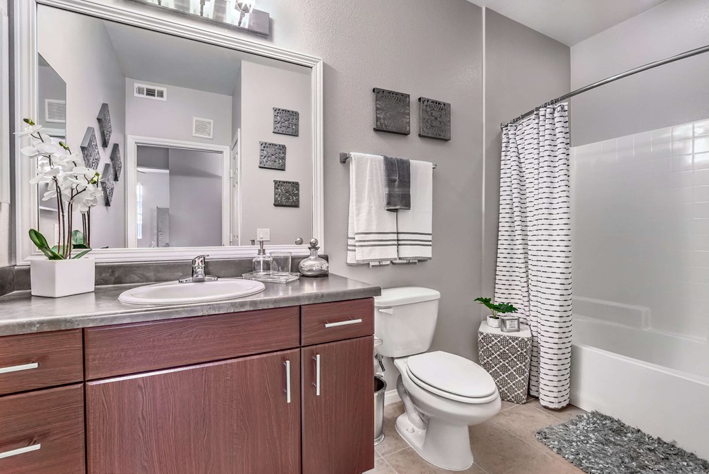 Bathroom at Tribeca North Apartment Homes