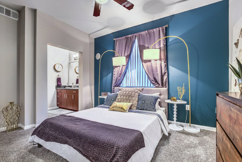 Bedroom at Tribeca North Apartment Homes