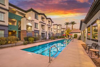 swimming pool at Tribeca North Apartment Homes