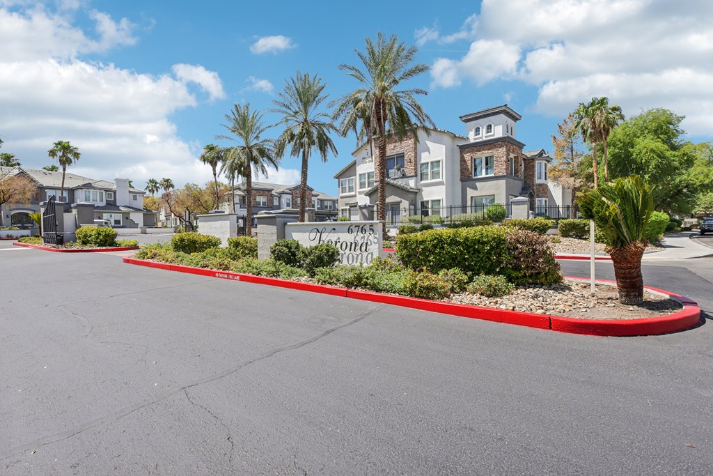 Entrance at Verona Apartments