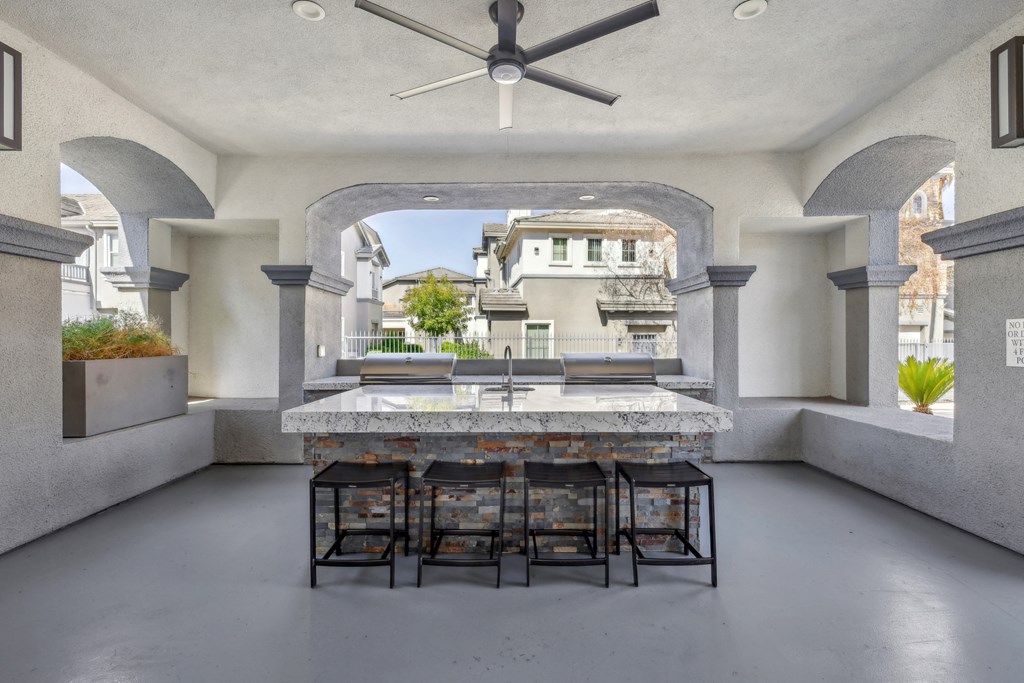 Barbecue pavilion at Verona Apartments