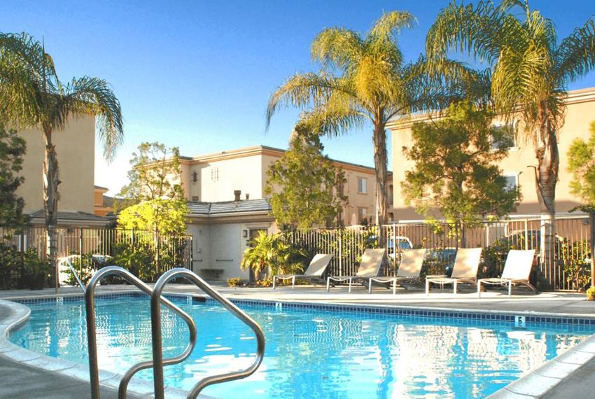 Swimming Pools and Sundeck at Union Place Apartments, 1500 Cherry St. Suite 5106A, Placentia - Photo Gallery 1