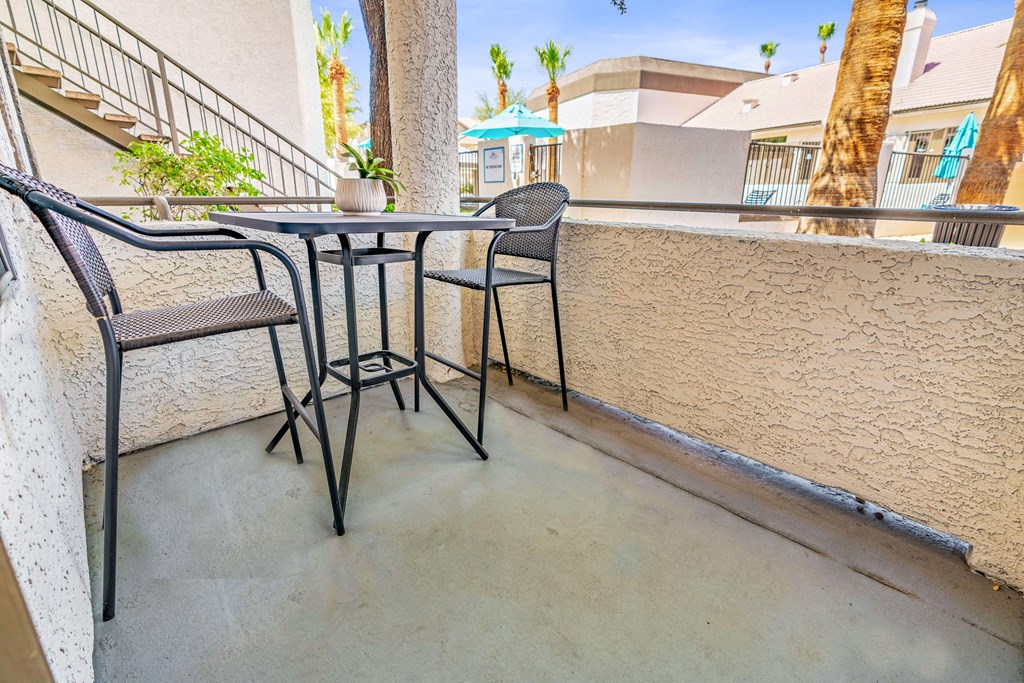 Patio at Village at Desert Lakes