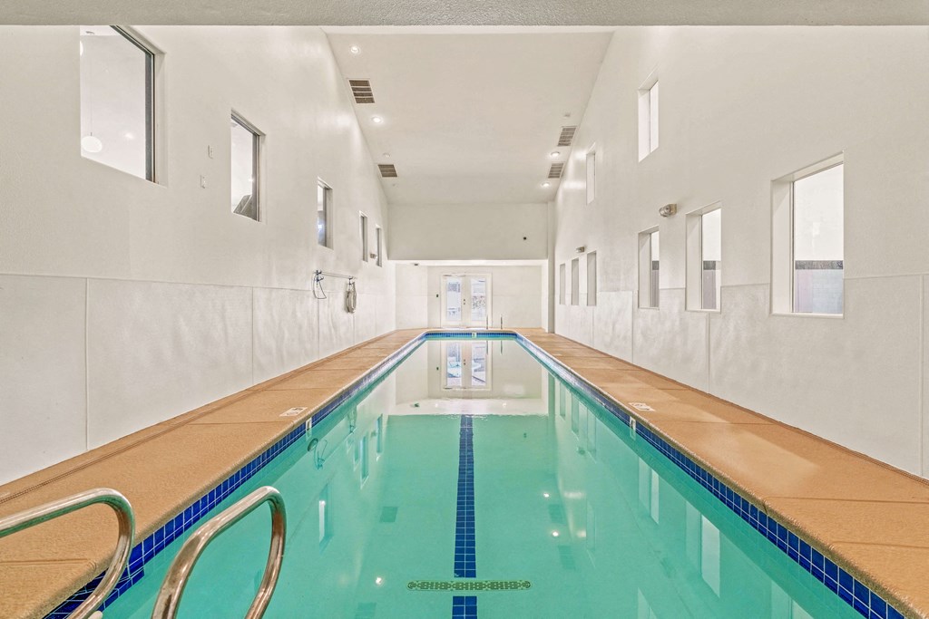 Indoor pool at Village at Desert Lakes