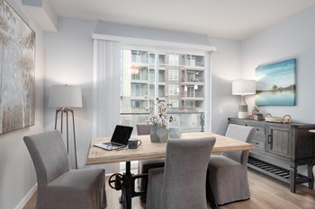 Dining space at Village on Main Apartments - Photo Gallery 11
