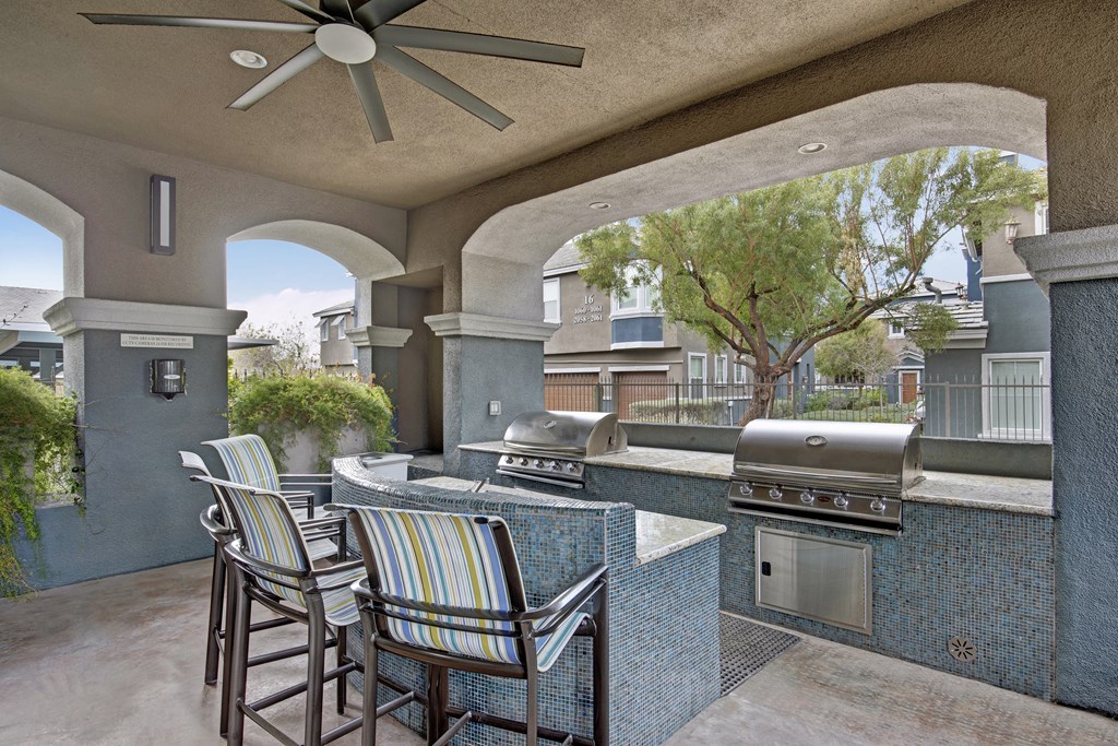 BBQ Area at Verona Apartments