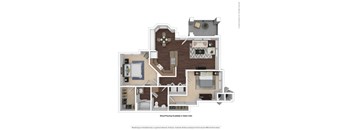 B1 Floor Plan at Verona Apartments