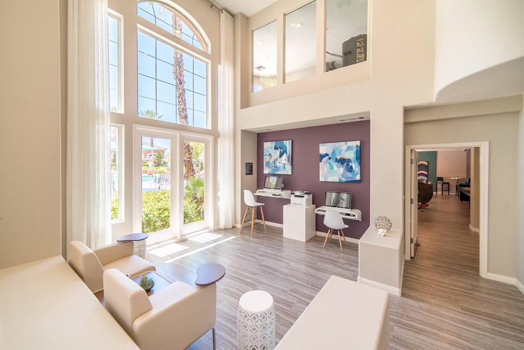 Resident Seating Area at Verona Apartments