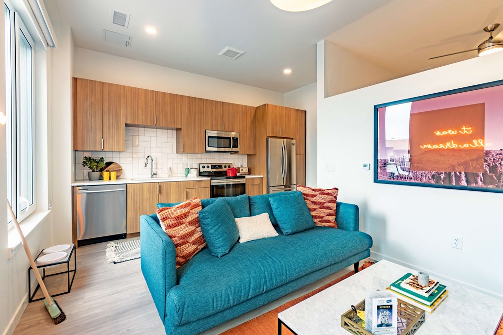 Cool Living Room at Neon Local