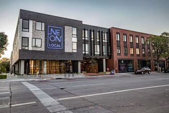 Outside at Neon Local