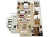 b1 floor plan b1 floor plan at Waterleaf Apartment Homes, 92083
