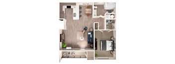 A2 Floor Plan at Zera at Reed Crossing