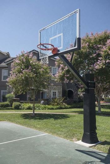 Basketball Court at North Pointe Apartments, California