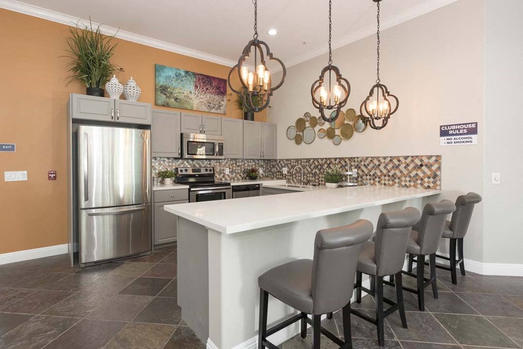 Gourmet Kitchen With Island at North Pointe Apartments, Vacaville
