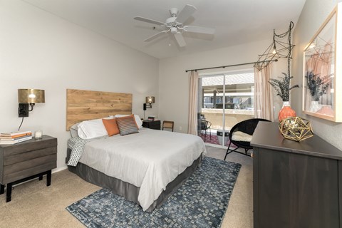 Beautiful Bright Bedroom With Wide Windows at Somerfield at Lakeside Apartments, Elk Grove, CA