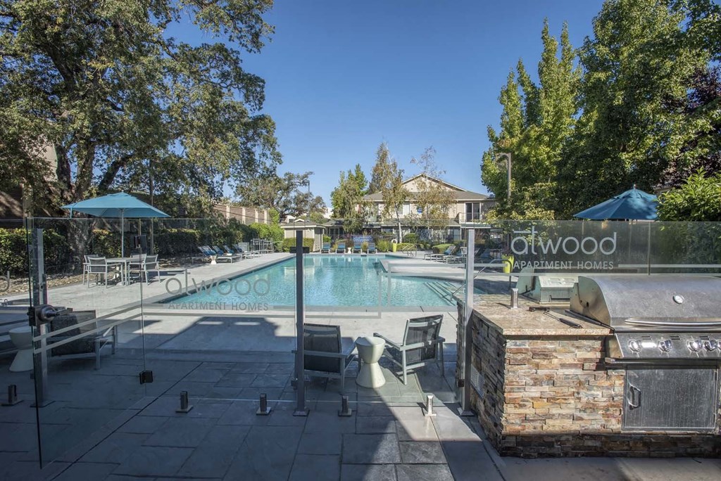 Grilling Station at Atwood Apartments, Citrus Heights, CA, 95610
