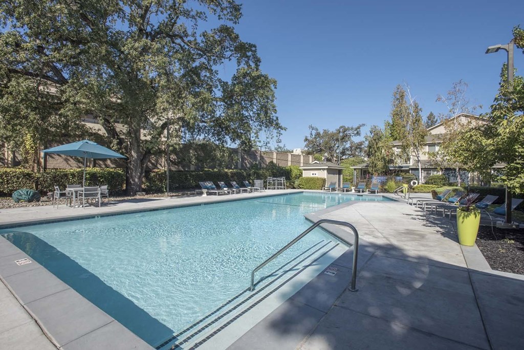 Resort-Style Pool at Atwood Apartments, California, 95610