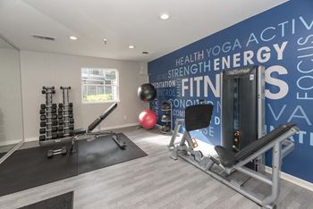 Fitness Center With Updated Equipment at Atwood Apartments, California, 95610