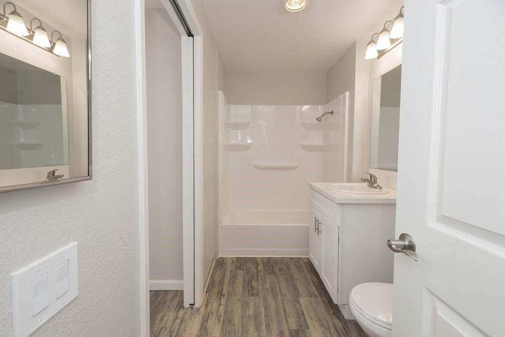 Luxurious Bathrooms at Del Norte Place Apartment Homes, El Cerrito, California