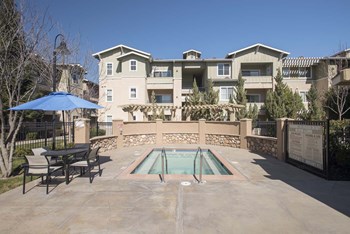 Year-Round Hot Tub at Waterstone Apartment Homes, Tracy, CA, 95377