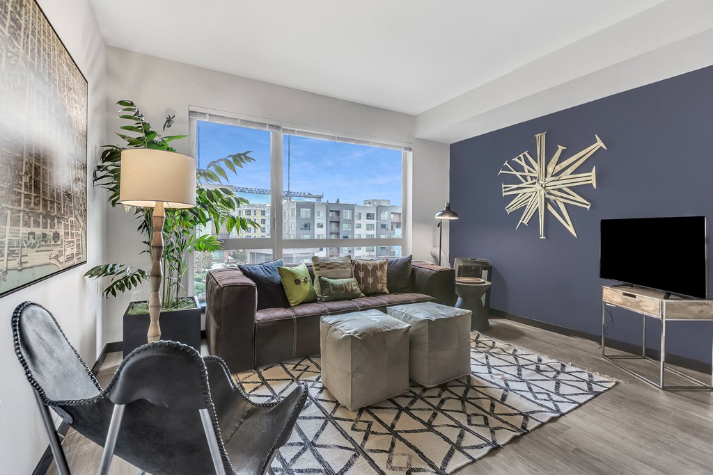 Living area at Vue 22