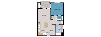 a blueprint of a floor plan of a house