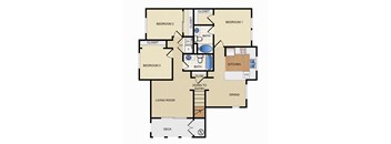 C1 floor plan at Santa Rosa