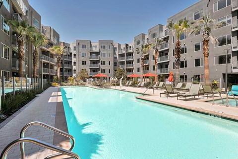 Resort Style Pool at Aya Apartments