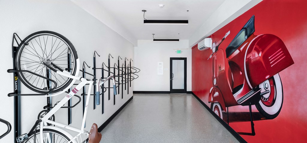 Bike Parking at Eleanor H16 Apartments