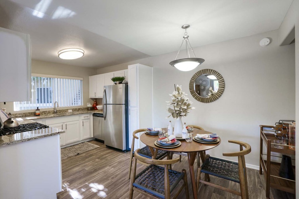 Dining Area at Lakeview at Superstition Springs, 1849 South Power Road