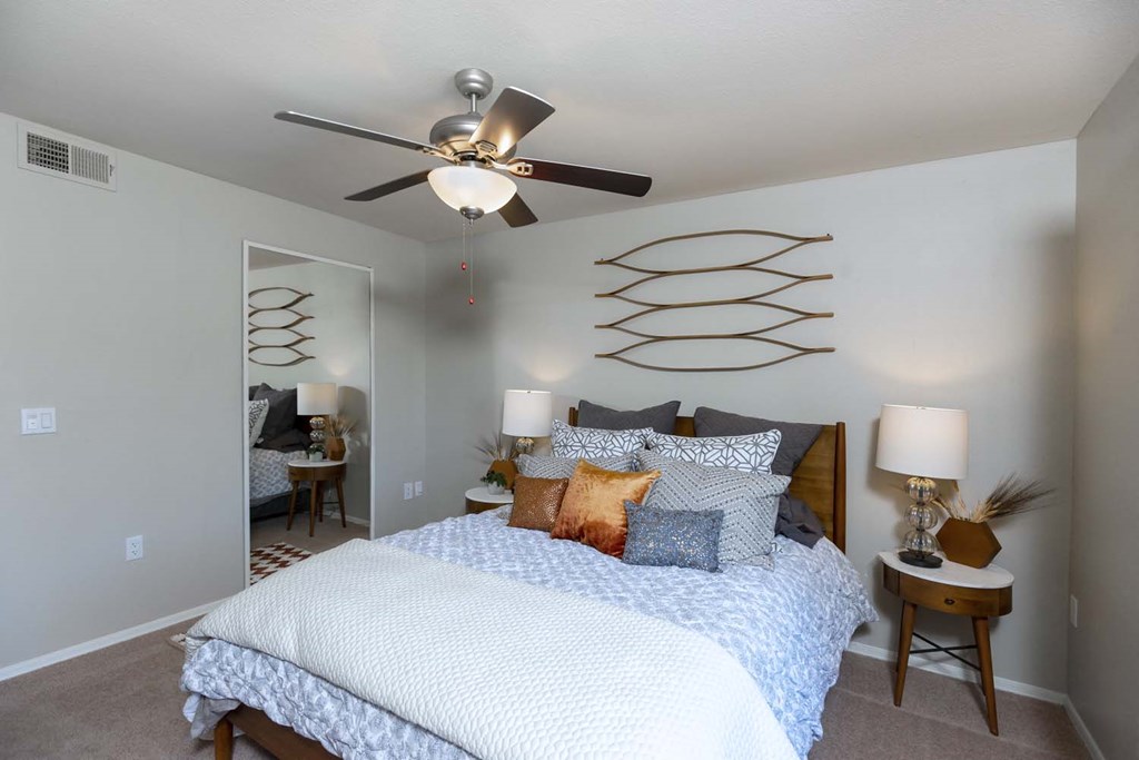 Modern Bedroom at Lakeview at Superstition Springs, 1849 South Power Road