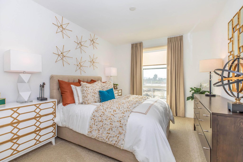 Main Bedroom at The Platform Urban Apartments