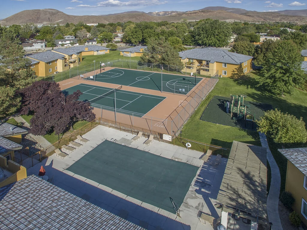 Aerial View of Community, at Village at Iron Blossom, Reno, NV