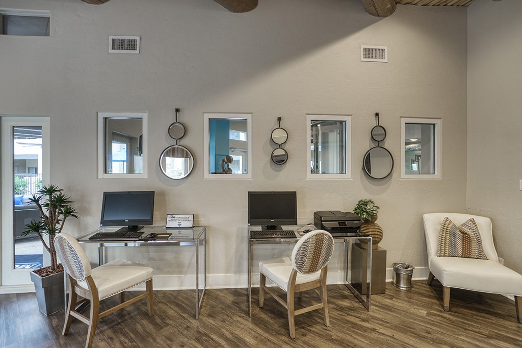 E-Lounge with High-Speed Internet at Scottsdale Horizon Apartments, Scottsdale, 85260