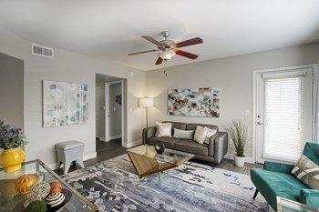 Modern Living Room Modern Living Room at Sonoran Apartment Homes, Phoenix, Arizona - Photo Gallery 2