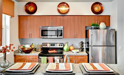 Modern Kitchen at Beaumont Apartment Homes, Woodinville, Washington